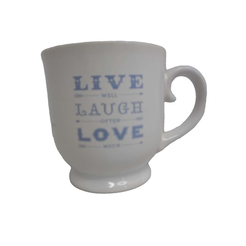 Muse "Live Well/Laugh Often/Love Much" Coffee Mug Ceramic 16 oz